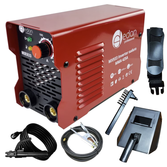 Aparat de sudura Edon, tip MMA, 475Ah, tip invertor + Cadou masca sudura si geanta de transport Aparat de sudura Edon, tip MMA, 475Ah, tip invertor + Cadou masca sudura si geanta de transport